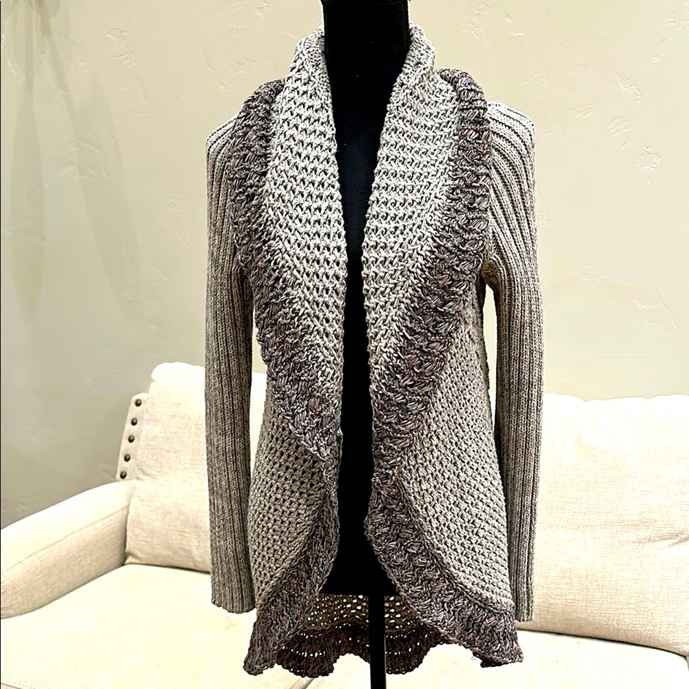 CAbi Cozy Crochet Open Cardigan Style #910